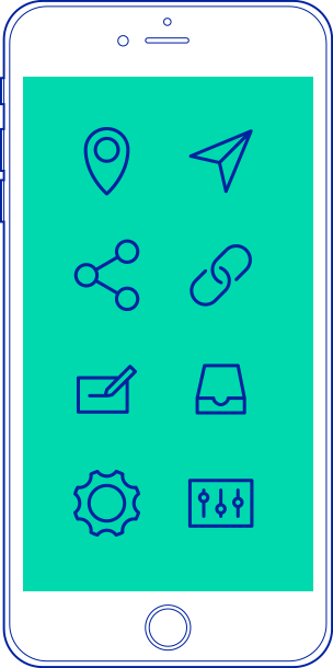 hi e-learning app illustration screen